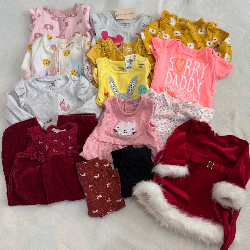 Baby Girl 3-6 Month Bundle